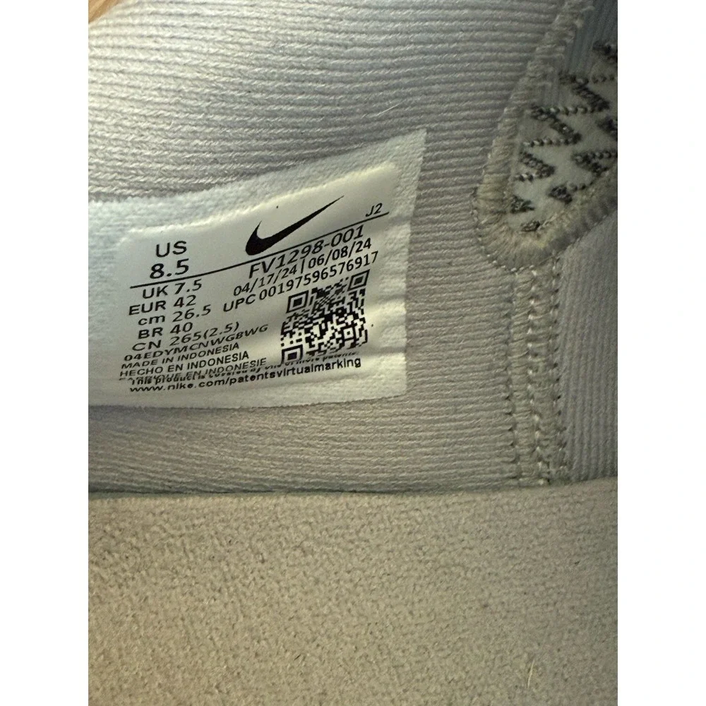 Nike Air Zoom GT Cut Academy Gray White Men's Shoes Size 8.5